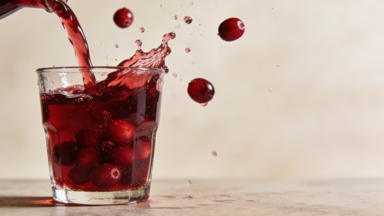 El jugo de arándano rojo: