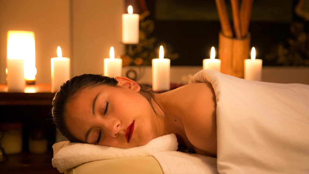 masaje con aromaterapia