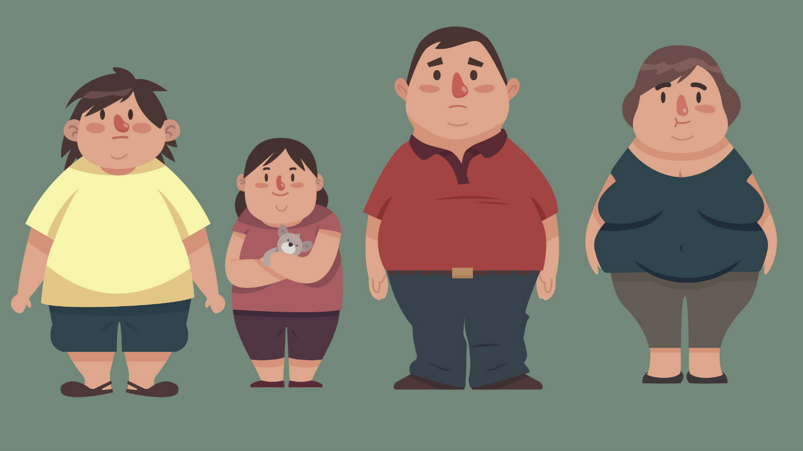 ¿Es hereditaria la obesidad?