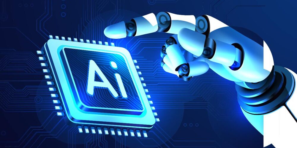 Paciente con parálisis usando un brazo robótico asistido por inteligencia artificial