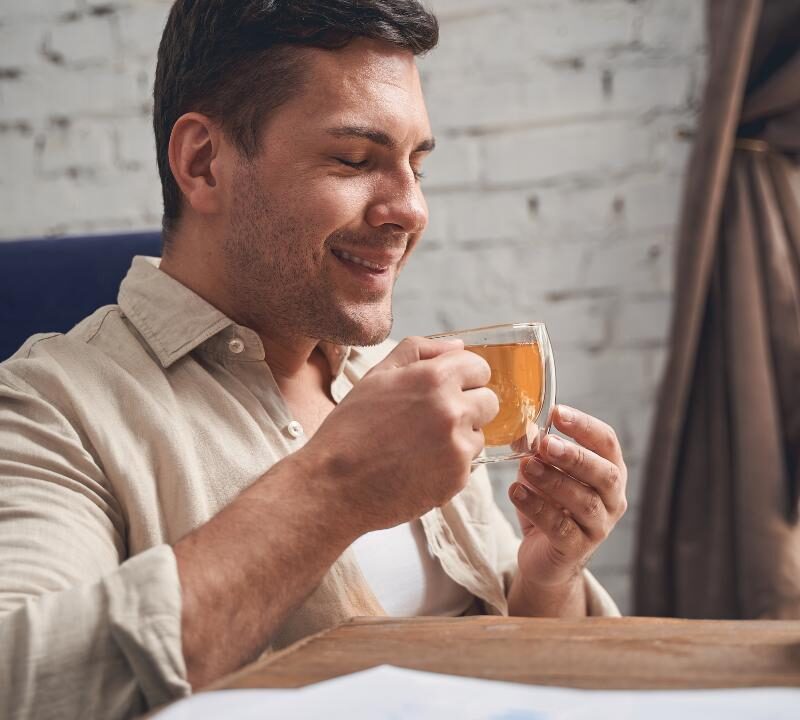 taza de té y absorción de hierro en la dieta