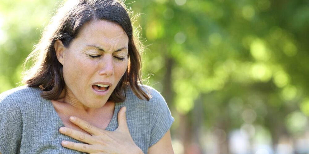 Gráfico que muestra el aumento de casos de ansiedad y depresión durante olas de calor.
