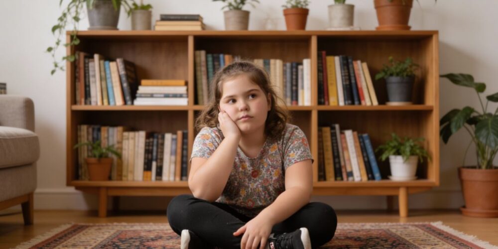 Niña en etapa de crecimiento representando el impacto del peso infantil en la salud futura