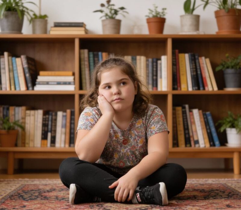 Niña en etapa de crecimiento representando el impacto del peso infantil en la salud futura