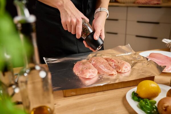 Uso correcto del papel de aluminio y film en la cocina