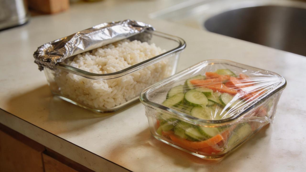 Papel de aluminio y film: cómo usarlos