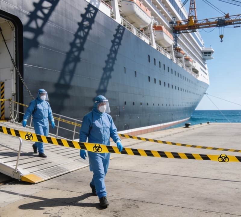 Crucero en Tenerife bajo control sanitario por brote de hantavirus