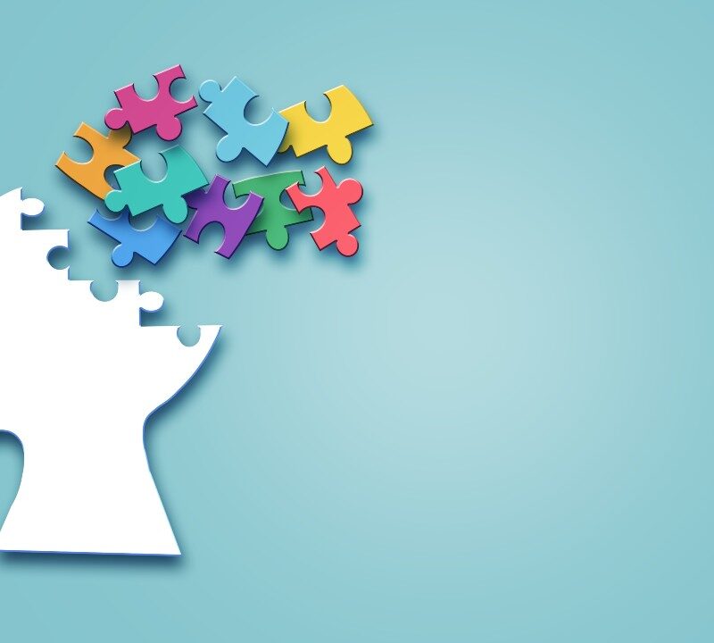 Representación del cerebro humano procesando recuerdos y conceptos abstractos