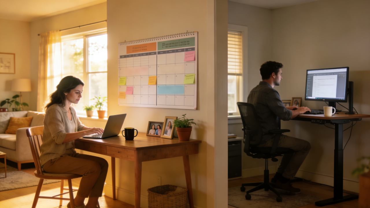 Trabajar desde casa en pareja: cómo evitar los conflictos