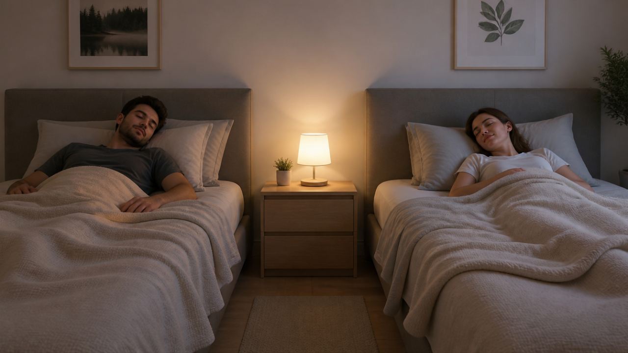 ¿Dormir separados puede mejorar una relación?
