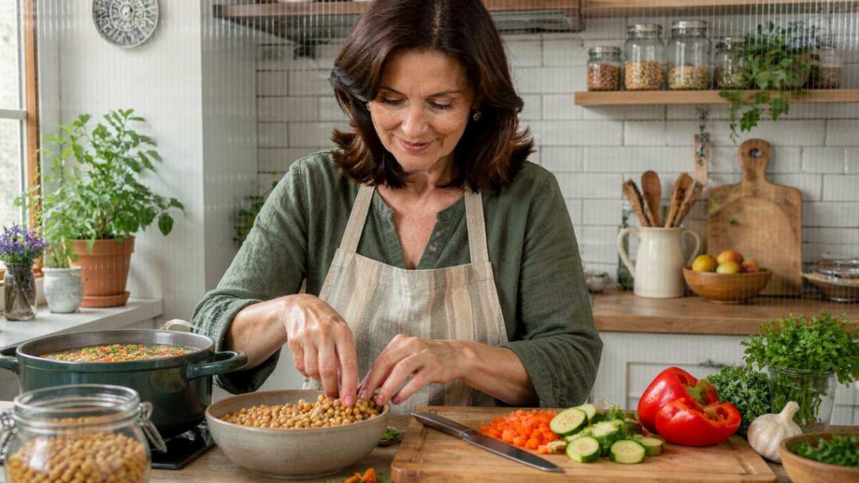 Menopause: vegetable protein may favour weight loss
