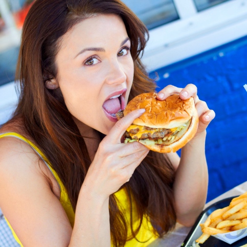 La comida rápida: un reto para las personas con diabetes