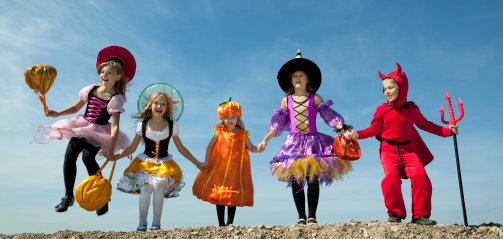 Mañana es Halloween: disfraces, caramelos, ¡y niños más seguros y protegidos!